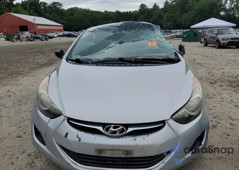 2012 Hyundai Elantra Gls из США, поврежденный, VIN 5NPDH4AE1CH067810